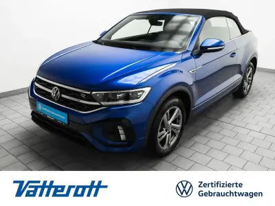 Gebraucht VW T-Roc Cabriolet R-line 150 PS (110 kW) 2025 Blau Cabrio