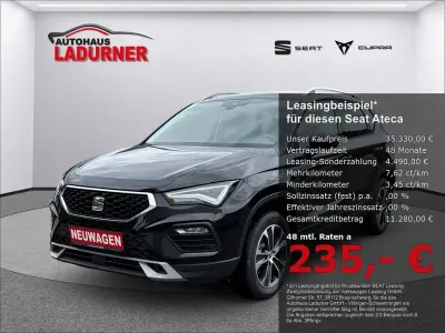 Neu Seat Ateca 150 PS (110 kW) 2026 Schwarz SUV