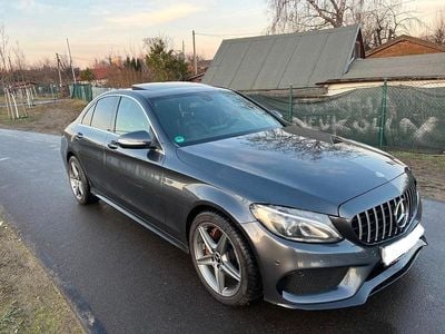Second-hand Mercedes C250 AMG 204 CP (150 kW) 2014 Gri Berlinǎ