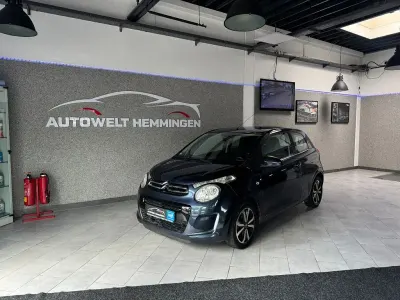 Gebraucht Citroën C1 Shine 82 PS (60 kW) 2015 Smaltblau/metallic Kleinwagen