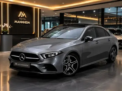 Gebraucht Mercedes A200 AMG line 163 PS (119 kW) 2019 Grau Limousine