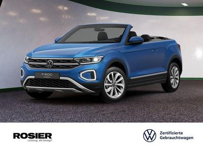 Gebraucht VW T-Roc Cabriolet Style 116 PS (85 kW) 2025 Ravennablau Cabrio