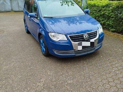 Gebraucht VW Touran Trendline 140 PS (102 kW) 2009 Blau Van / Kleinbus