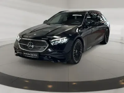 Gebraucht Mercedes E200 AMG 204 PS (150 kW) 2025 Metalliclack obsidianschwarz Kombi
