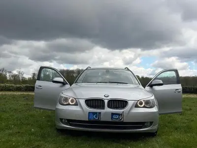 Brugt BMW 523 Exclusive 190 HK (139 kW) 2009 Sølv Stationcar