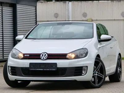 Gebraucht VW Golf Cabriolet GTI 211 PS (155 kW) 2014 Weiß Cabrio