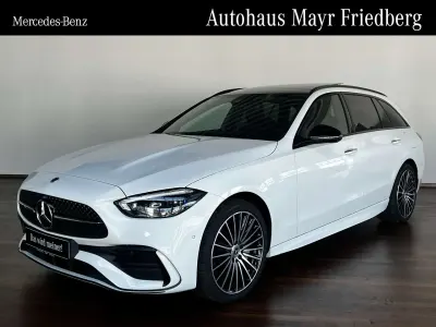 Gebraucht Mercedes C300e AMG 313 PS (230 kW) 2026 Unilack polarweiß Kombi