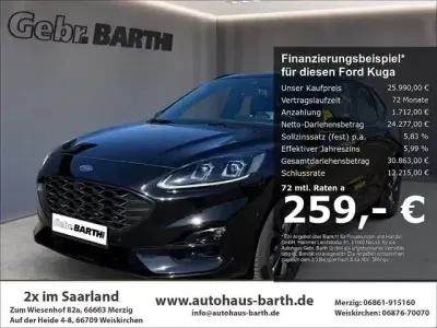 Gebraucht Ford Kuga ST-Line X 150 PS (110 kW) 2023 Schwarz SUV