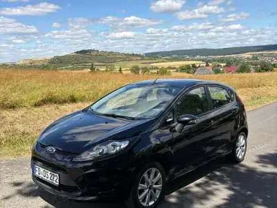 Gebraucht Ford Fiesta Trend 60 PS (44 kW) 2010 Blau Limousine
