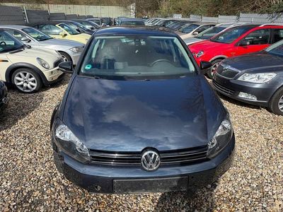 Gebraucht VW Golf VI Style 105 PS (77 kW) 2011 Blau Kleinwagen