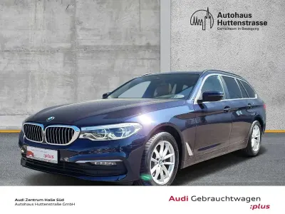 Gebraucht BMW 520 190 PS (139 kW) 2019 Blau Kombi
