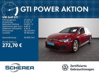 Gebraucht VW Golf VIII Pro 245 PS (180 kW) 2022 Rot Limousine