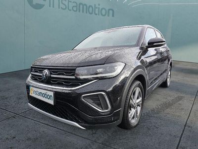 Brugt VW T-Cross R-line 116 HK (85 kW) 2024 Sort SUV