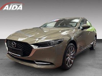 Neu Mazda 3 Exclusive-Line 186 PS (136 kW) 2025 Beige Limousine