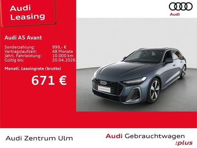 Gebraucht Audi A5 S-Line 299 PS (219 kW) 2025 Horizontblau metallic Kombi