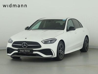 Unilack polarweiss Gebraucht 2025 Mercedes C300 AMG line Limousine | 48.850 € (Fairer Preis)
