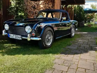 Gebraucht Triumph TR5 143 PS (105 kW) 1968 Blau Cabrio