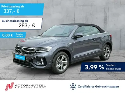 Gebraucht VW T-Roc Cabriolet R-line 150 PS (110 kW) 2025 Rauchgrau metallic Cabrio