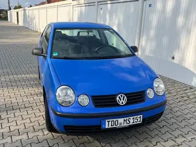 Gebraucht VW Polo Basis 64 PS (47 kW) 2001 Blau Kleinwagen