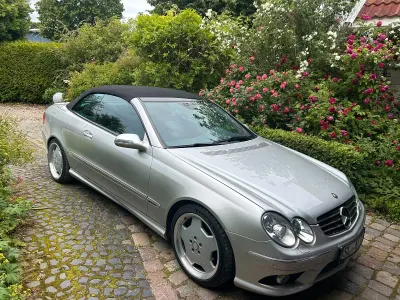Gebraucht Mercedes CLK320 AMG 218 PS (160 kW) 2004 Silber Cabrio