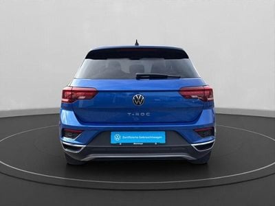 Usado VW T-Roc Sportline 150 HP (110 kW) 2021 Azul SUV