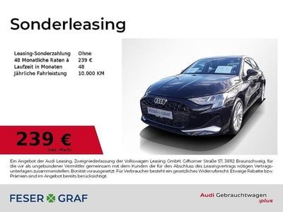 Schwarz Gebraucht 2025 Audi A3 Advanced Limousine | 26.890 € (Superpreis)