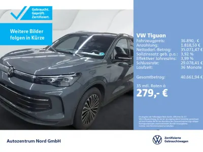 Brugt VW Tiguan Goal 150 HK (110 kW) 2025 Grå SUV