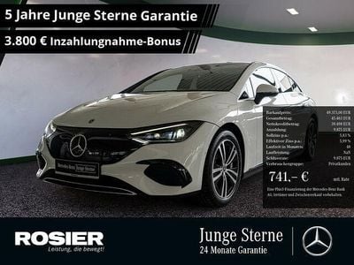 Gebraucht Mercedes EQE350 Premium 214 kW (292 PS) 2023 Weiss / polarweiß Limousine
