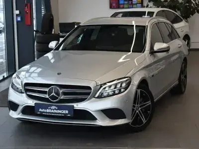 Brugt Mercedes C300e Avantgarde 306 HK (225 kW) 2020 Sølv Sedan