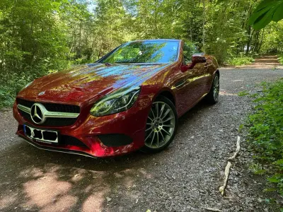 Gebraucht Mercedes SLC200 184 PS (135 kW) 2019 Rot Cabrio