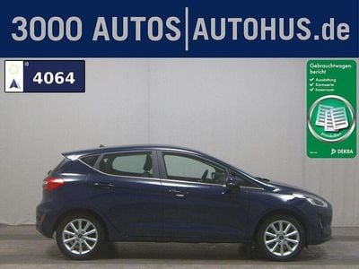 Gebraucht Ford Fiesta Titanium 125 PS (91 kW) 2019 Blau Kleinwagen