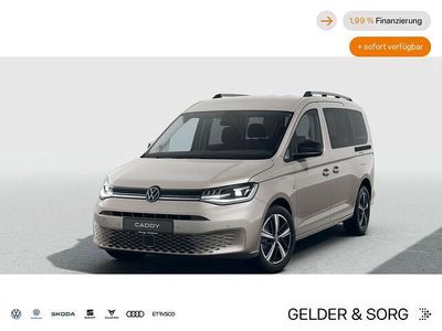 Gebraucht VW Caddy Maxi Goal 122 PS (89 kW) 2022 Beige Van / Kleinbus