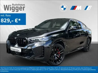 Gebraucht BMW X6 M Sport 530 PS (389 kW) 2023 Schwarz SUV