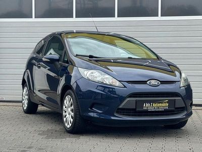 Gebraucht Ford Fiesta Trend 60 PS (44 kW) 2012 Blau Kleinwagen