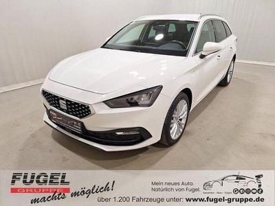 Gebraucht Seat Leon ST XCELLENCE 204 PS (150 kW) 2022 "candy" weiss Kombi
