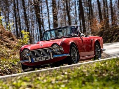 Usata Triumph TR4 101 CV (74 kW) 1963 Rosso Cabrio