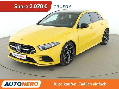 Usata Mercedes A220 AMG line 190 CV (139 kW) 2020 Giallo Berlina