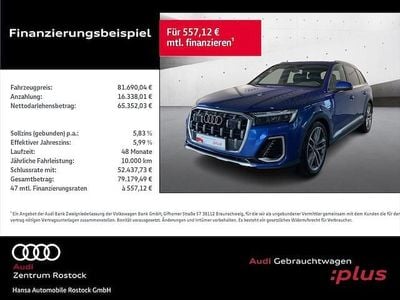 Usado Audi Q7 Performance 286 HP (210 kW) 2025 Azul SUV