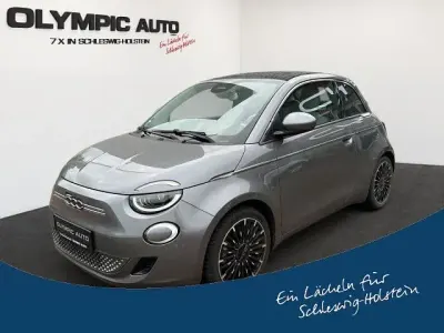 Second-hand Fiat 500e La Prima 86 kW (118 CP) 2022 Gri Cabrio