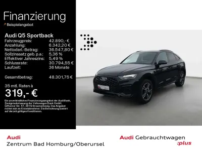 Gebraucht Audi Q5 S-Line 286 PS (210 kW) 2022 Mythosschwarz metallic SUV