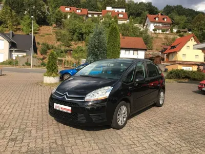 Gebraucht Citroën C4 Picasso Style 125 PS (91 kW) 2009 Schwarz Van / Kleinbus