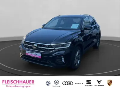 Gebraucht VW T-Roc R-line 110 PS (80 kW) 2024 Schwarz SUV