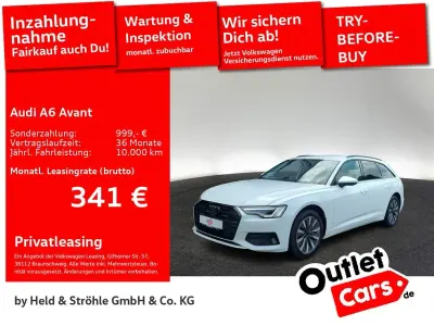 Gebraucht Audi A6 Sport 204 PS (150 kW) 2023 Weiß Kombi