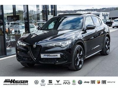 Gebraucht Alfa Romeo Stelvio Veloce 280 PS (205 kW) 2024 Nero vulcano, metallic (metallic) SUV
