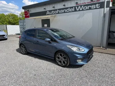 Używany Ford Fiesta ST-Line 95 KM (69 kW) 2020 Niebieski Hatchback