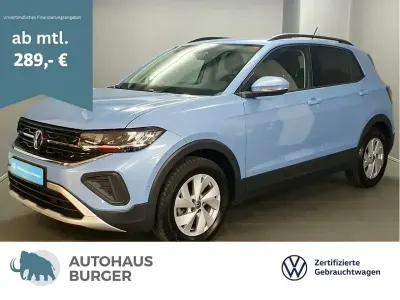 Gebraucht VW T-Cross Life 116 PS (85 kW) 2024 Blau SUV