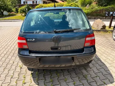 Gebraucht VW Golf IV 1998 Schwarz Kleinwagen