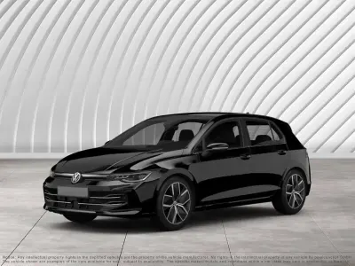 Gebraucht VW Golf VIII Life 131 PS (96 kW) 2023 Deep black perleffekt Limousine