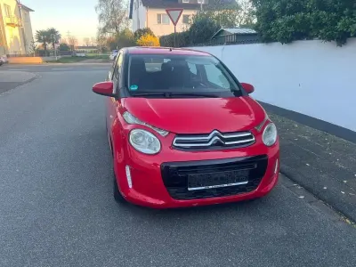 Brugt Citroën C1 Shine 72 HK (52 kW) 2015 Rød Hatchback