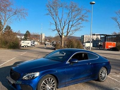 Gebraucht Mercedes C300 AMG line 245 PS (180 kW) 2016 Blau Coupé